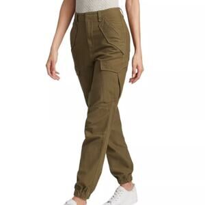 Rag & Bone Olive Green Cargo Jogger Pants Size 29 Utility Ankle Zip